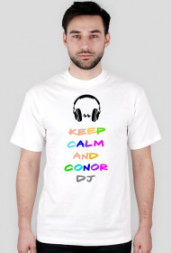 T - shirt "DJ CONOR" KEEP CALM...