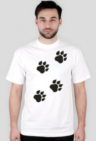 T-shirt biały męski