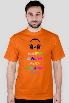 T - shirt "DJ CONOR" KEEP CALM...