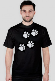 T-shirt czarny męski