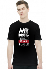 Music is my DRUG Czarna