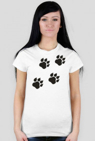 T-shirt biały damski