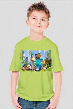 Koszulka Minecraft Klasycznie dziecięca