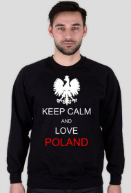 bluza męska love Poland