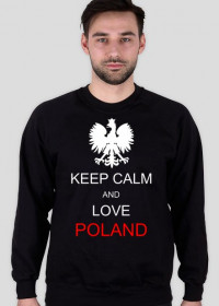 bluza męska love Poland