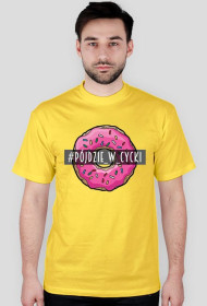 Koszulka Męska - Pójdzie w Cycki - Stare Logo