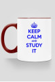 Kolorowy kubek KEEP CALM AND STUDY IT
