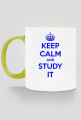 Kolorowy kubek KEEP CALM AND STUDY IT