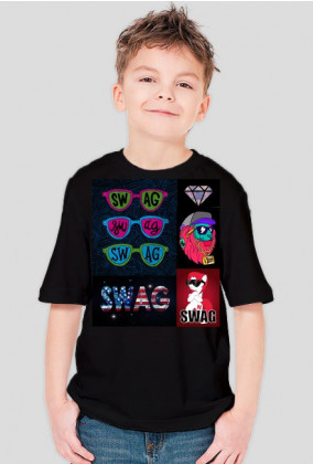 Koszulka chłopięca SWAG