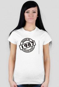 t-shirt damski "by 87" by BohUn