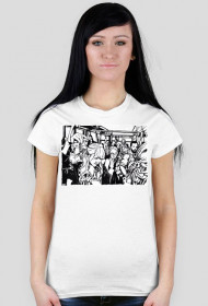 t-shirt damski "autobus" by BohUn