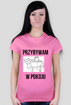 Przybywam w pokoju.