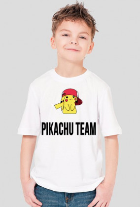 Koszulka chłopięca Pikachu Team