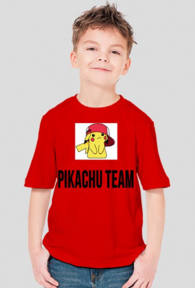 Koszulka chłopięca Pikachu Team