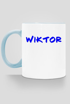 Kubek z imionami np.wiktor (na zamówienie)