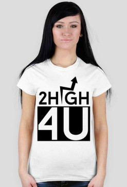 2HIGH4U DAMSKA BIAŁA