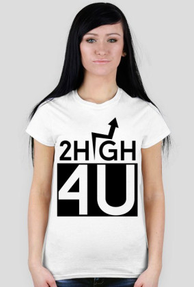 2HIGH4U DAMSKA BIAŁA