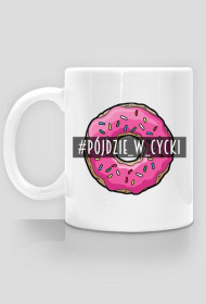 Kubek - Pójdzie w Cycki - Stare Logo