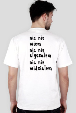 Tak poprostu t-shirt - biały