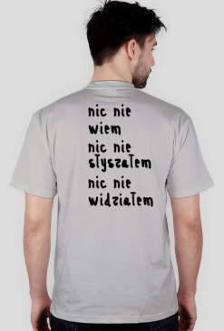 Tak poprostu t-shirt - szary