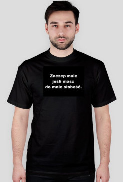 Zaczep t-shirt czarny