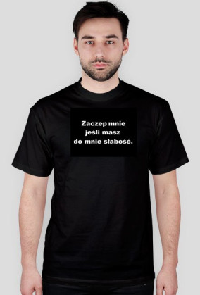 Zaczep t-shirt czarny