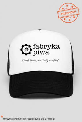 Czapka Fabryki Piwa + Slogan