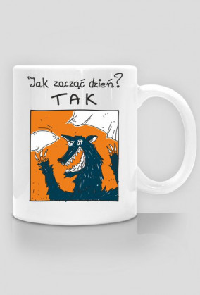 Pozytywny kubek porannego strachu