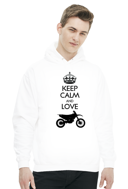 Keep calm and love enduro - bluza motocyklowa