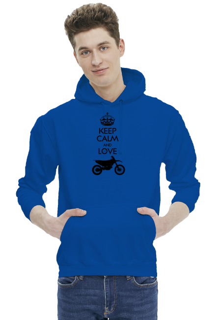 Keep calm and love enduro - bluza motocyklowa