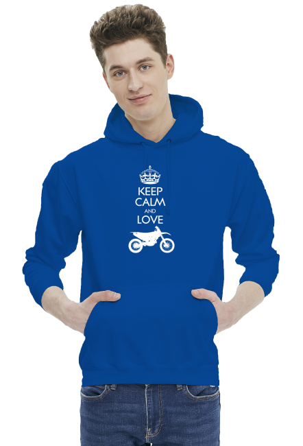 Keep calm and love enduro - koszulka motocyklowa