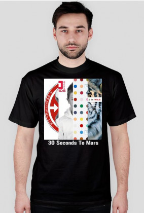 30 Seconds To Mars Koszulka Albumów Czarna