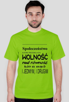 WOLNOŚĆ równość