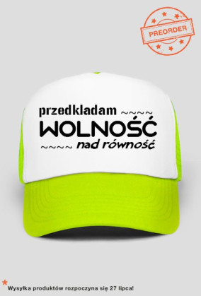 WOLNOŚĆ nad równość
