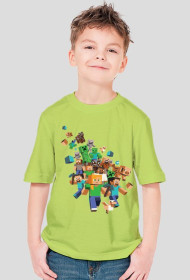 bluzka na krótki rękaw Minecraft