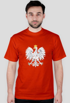 KOSZULKA MĘSKA Z ORŁEM BIAŁYM