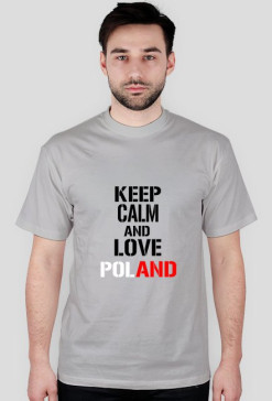 KOSZULKA MĘSKA |LOVE POLAND| RÓŻNE KOLORY