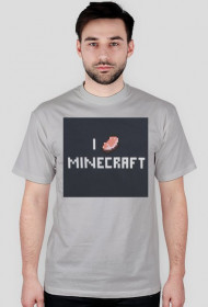 Minecraft Bluzka Kol.Szary