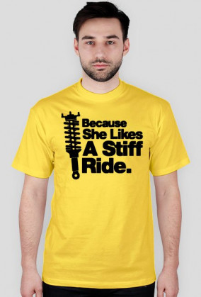 She likes stiff ride
