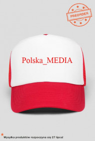 Czapka z daszkiem napis Polska_MEDIA