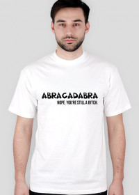t-shirt " abracadabra"