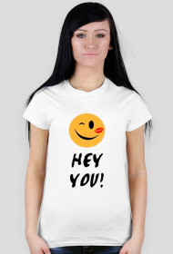 Hey you! - koszulka damska