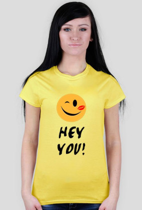 Hey you! - koszulka damska