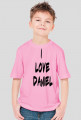 Koszulka I LOVE DANIEL dziecięca