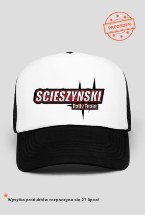 Czapka TRUCKER - SCIESZYNSKI RallyTeam