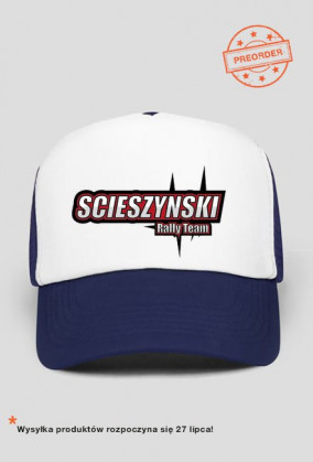 Czapka TRUCKER - SCIESZYNSKI RallyTeam