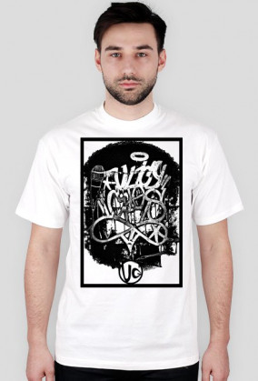 ULICY GŁOS T-SHIRT TAGS GRAFITII COLLABO