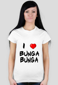 Koszulka "II <3 BUNGA BUNGA"