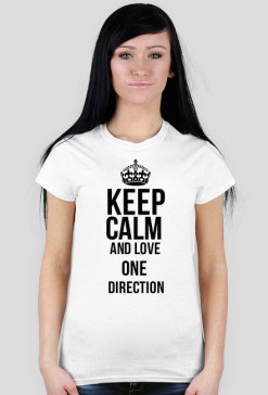 Koszulka "KEEP CALM AND LOVE ONE DIRECTION" (WOMEN)
