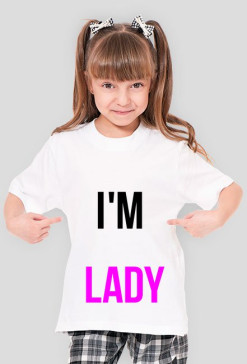 Bluzka "I"M LADY"